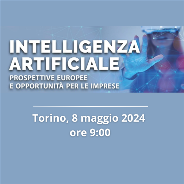 Intelligenza artificiale - prospettive europee e opportunità per le imprese